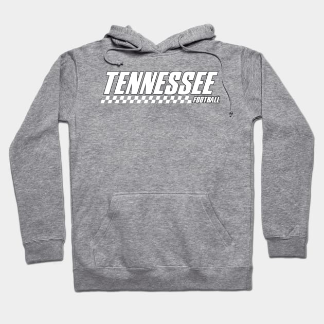 Tennessee Football White Hoodie by BigOrangeShirtShop